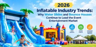 2026 Inflatable Industry Trends: Why Water Slides and Bounce Houses Continue to Lead the Event Entertainment Market