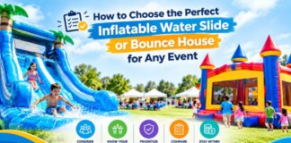 How to Choose the Perfect Inflatable Water Slide or Bounce House for Any Event