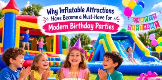 Why Inflatable Attractions Have Become a Must-Have for Modern Birthday Parties